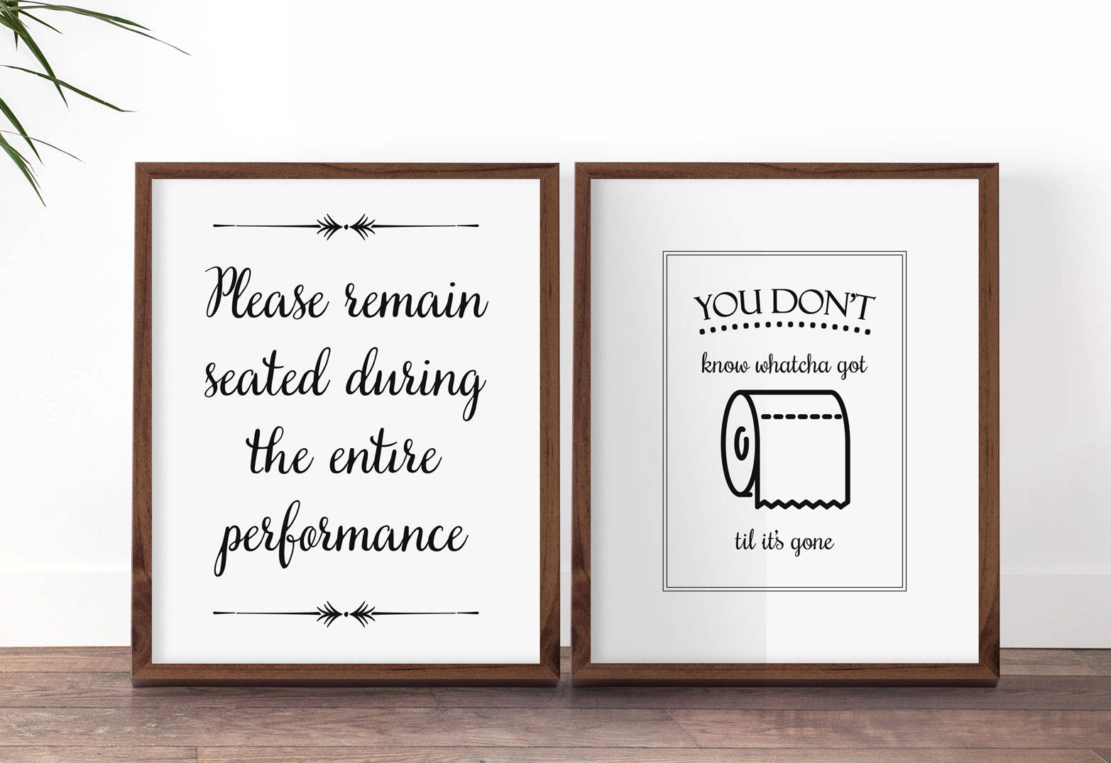 Funny Bathroom Art Set Funny Bathroom Printables Please