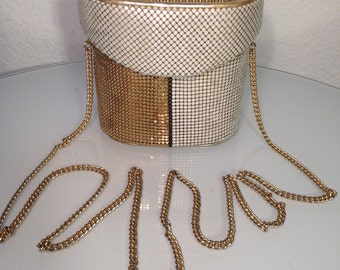 FREE SHIPPING 1960 Whiting & Davis Mesh Handbag