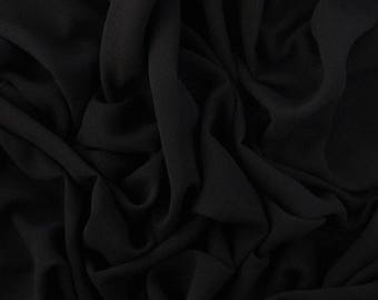 JET BLACK Crepe