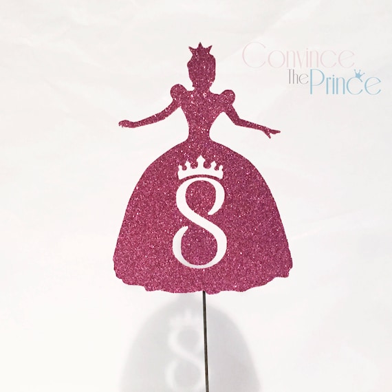 Download Cake topper princess birthday SVG JPG crown tiara files for