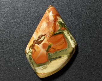 Rocky Butte Picture Jasper cabochon 28 x 39 x 5 mm