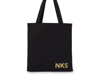 Personalized Monogram Tote Bag - Monogram Tote - Personalized Gift - Canvas Tote - Ladies Tote Bag - Monogram Tote Bag - Custom Monogram