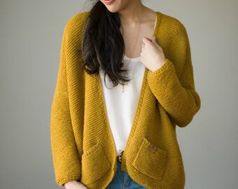 The Midtown Cardigan Knit Pattern