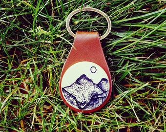 Scafell Pike, Britain's Highest Peak, The Lake District, UK, Key Fob