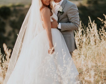 Wedding Veil | Soft Tulle | Classic Romance | Single Tier