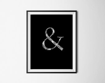 Illustrated & print