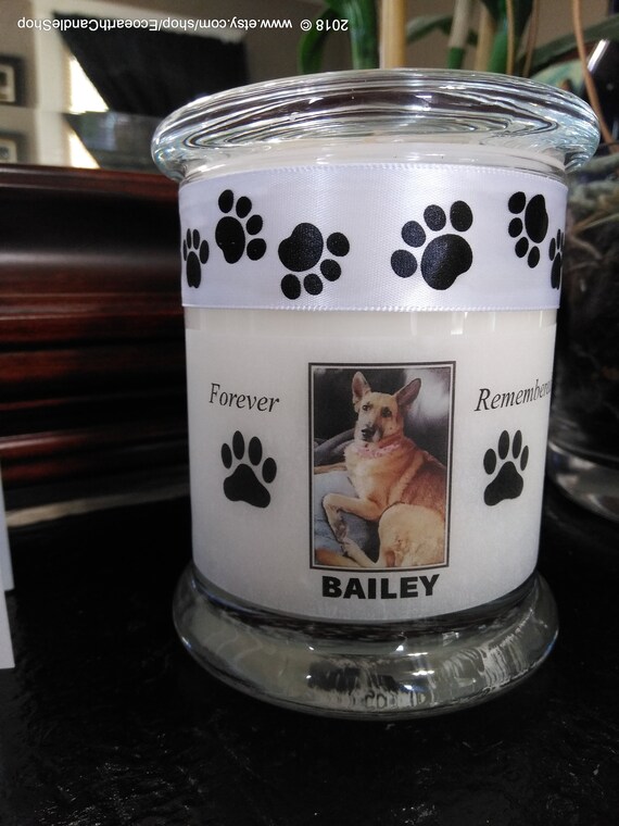 Pet Memorial Candles Forever Remembered Soy Candles with