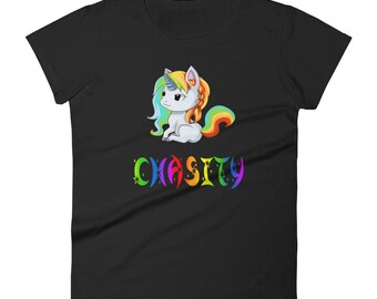 Chasity Unicorn Ladies T-Shirt
