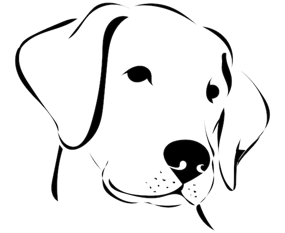 Download Dog face SVG Labrador SVG Dog svg Labrador retriever