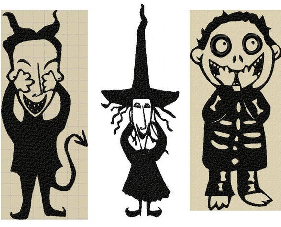 Download Machine Embroidery Halloween Design Nightmare Before