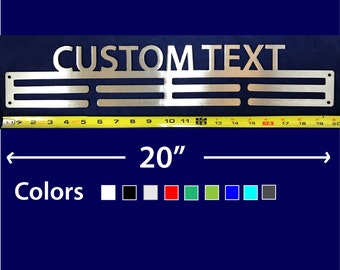 Personalized Medal Hanger Holder - Steel 3mm