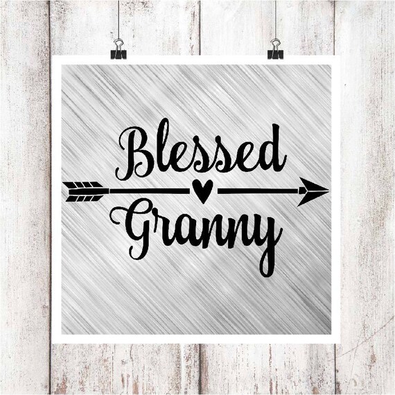 Download Blessed Granny SVG/DXF/EPS File