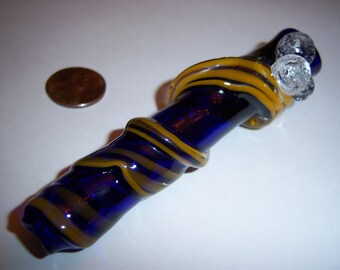Cobalt and Yellow Burnout Onie