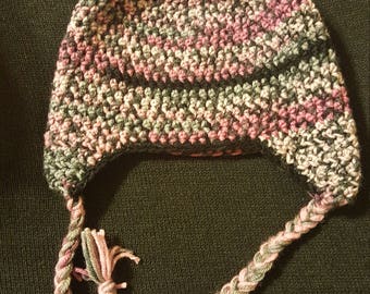 Ear flap hat. Child size.