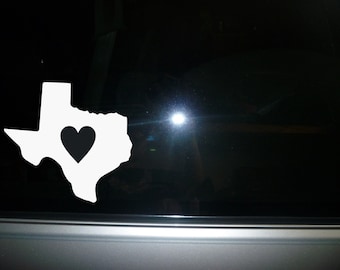 State Car decal, water bottle decal, laptop decal, car decal Texas State vinyl sticker NEW