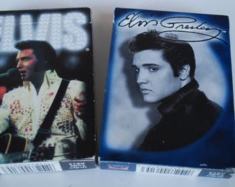 Lot of 2 Box Elvis Presley Bicycle poker playing card