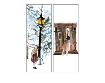 narnia bookmark etsy