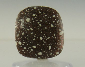 Large Copper Firebrick Loose Cabochon- 26x28x5- 41.58 ct.