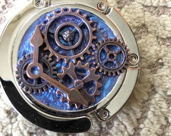 Steampunk purse holder
