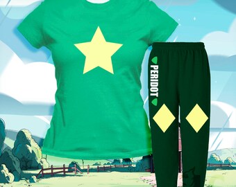 Steven Universe-Peridot Pajama Set