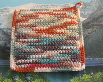 UHP 016 Upcycle hand crochet hot pad