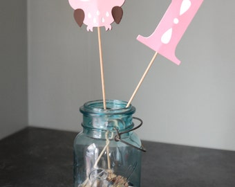 Owl Centerpieces, 8 Pcs, Owl Birthday, Owl 1st Birthday, Whoos 1