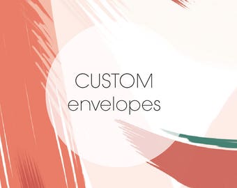 Custom Envelope Calligraphy