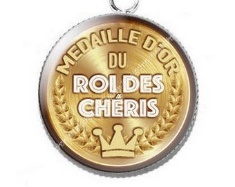 Pendant cabochon resin gold honey... 4