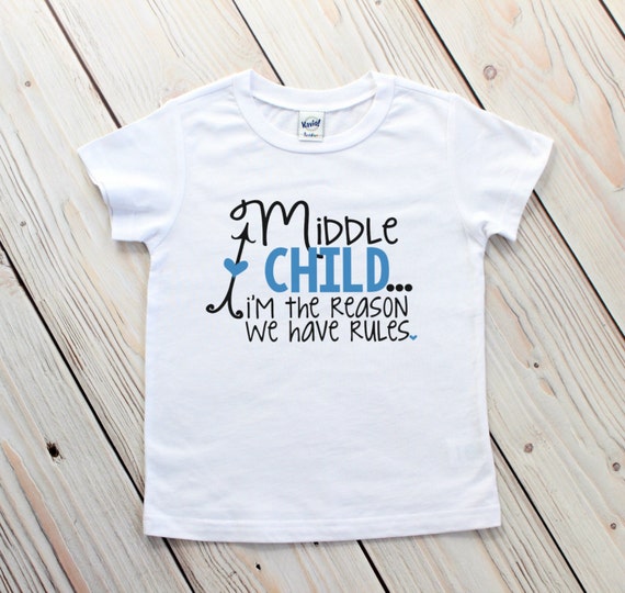 birth order rules t shirts