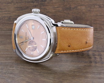 Vintage Stainless Steel Jean Richard Watch