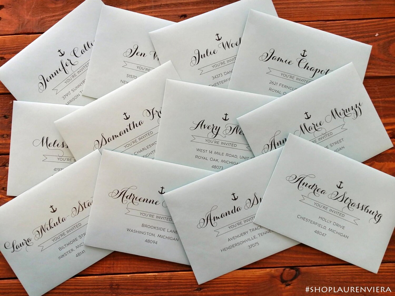 Beautiful Custom Printed Envelopes