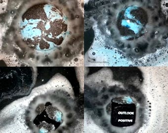 Magic 8 Ball Fortune Telling Bath Bomb/Surprise Inside- Fortune Telling Dice Inside