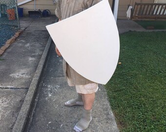 Medieval "Transitional" Heater Shield BLANKS - 24 inch Curved