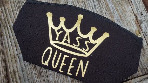 Yass Queen distressed look Large Makuep Bag