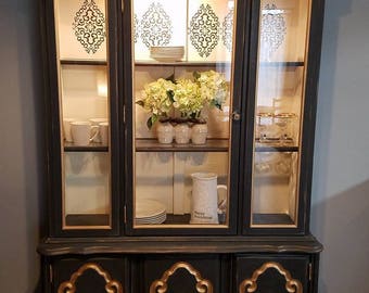 Refinished Vintage Hutch