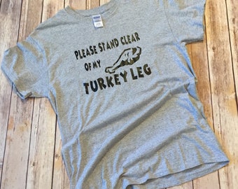 disneyland turkey leg shirt