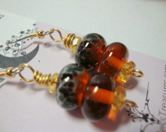 Little Crow Animal Print Earrings