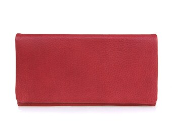 Womens wallet, leather wallet, women leather wallet, leather wallet purse, credit card wallet, Accordion wallet - Christmas gift