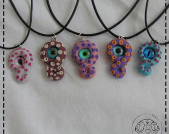 Hentai Kraken Tentacle Necklace creepy cute