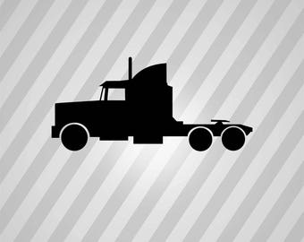 Free Free 123 Simple Semi Truck Svg SVG PNG EPS DXF File