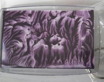 Encaustic Wax Keyring