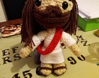 crochet messiah jc jesus christ handmade buddy christ unusual gift idea