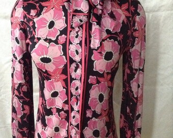 Vintage 1970's EMILIO PUCCI blouse
