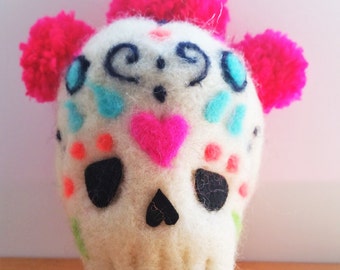 SUGAR SKULLS Needle Felting Kit
