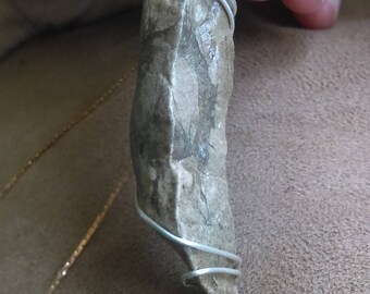 Sunburst Fossil Necklace
