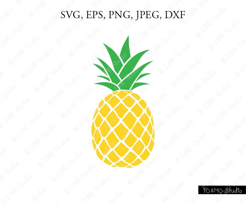 Pineapple SVG Pineapple Clipart Pineapple print SVG SVG