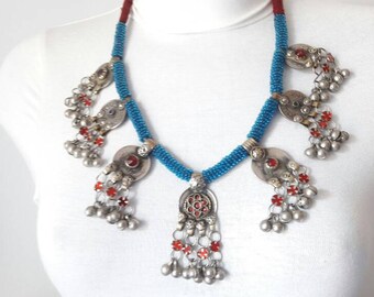 TURKMEN KUCHI Lapis NECKLACE