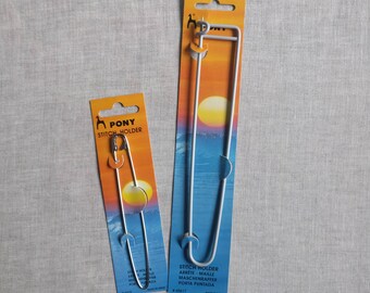 Pony large stitch holders 20 and 13.8 cm