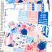 Hot Air Balloon Weekly Kit | Planner Stickers, Weekly Kit, Spring Weekly Kit, Vertical Planner Kit, Full Weekly Kit, balloon weekly kit