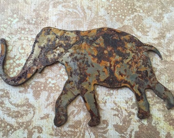The Elephant Walk ,Rusty Home Decor, Elephant Symbol , Elephants , Farm Animals, Safari Animals, Animal Signs, Elephant Stencils, Safari